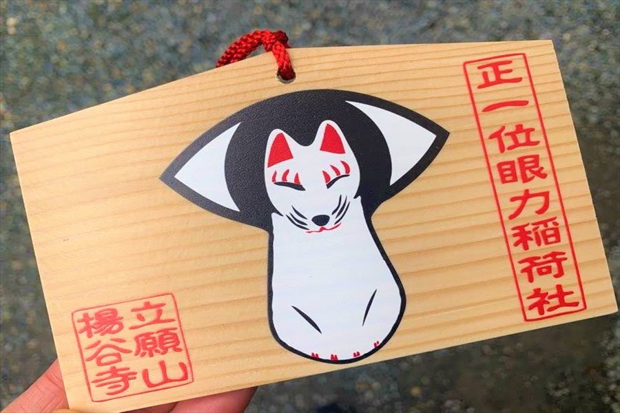 先を見通す眼力を願う柳谷観音の絵馬