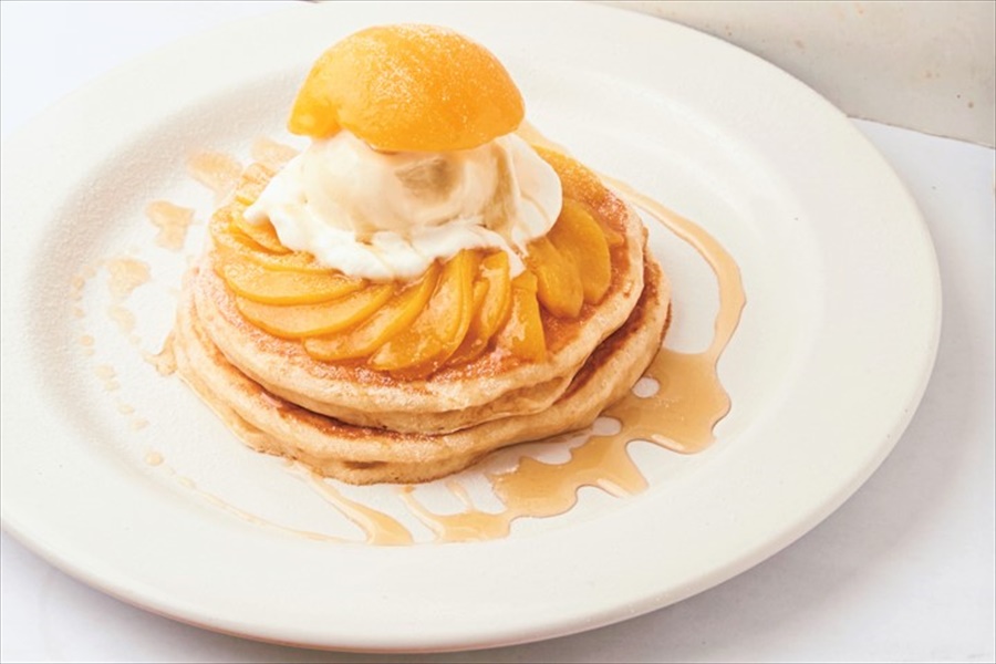 ハレイロの人気メニュー　パンケーキ