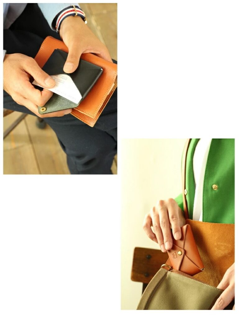 男性も女性も使えるカードケース