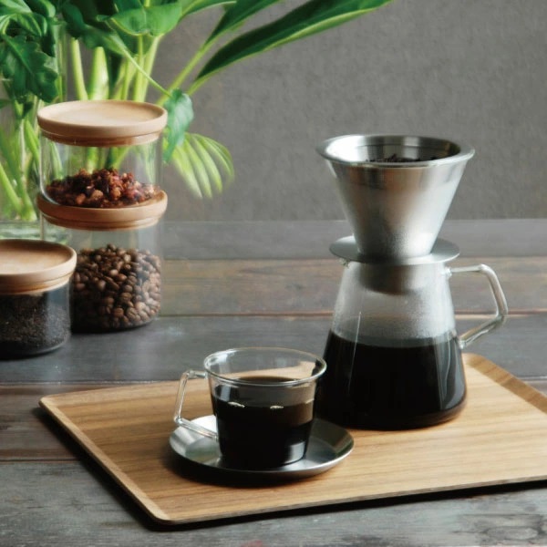 キント―のドリッパーとボトル一体型コーヒードリップ