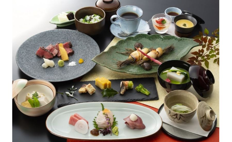 明月記のランチメニュー「懐石 有心」