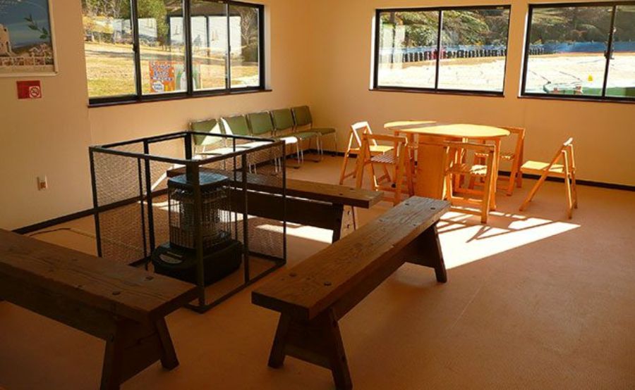 授乳やオムツ替えができる休憩室