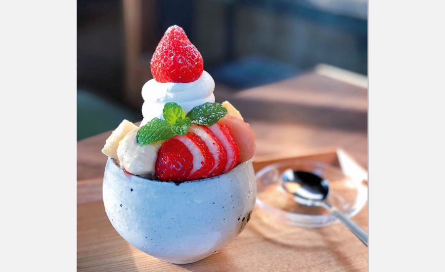 吹上の森 六甲店の「いちごのパフェ」