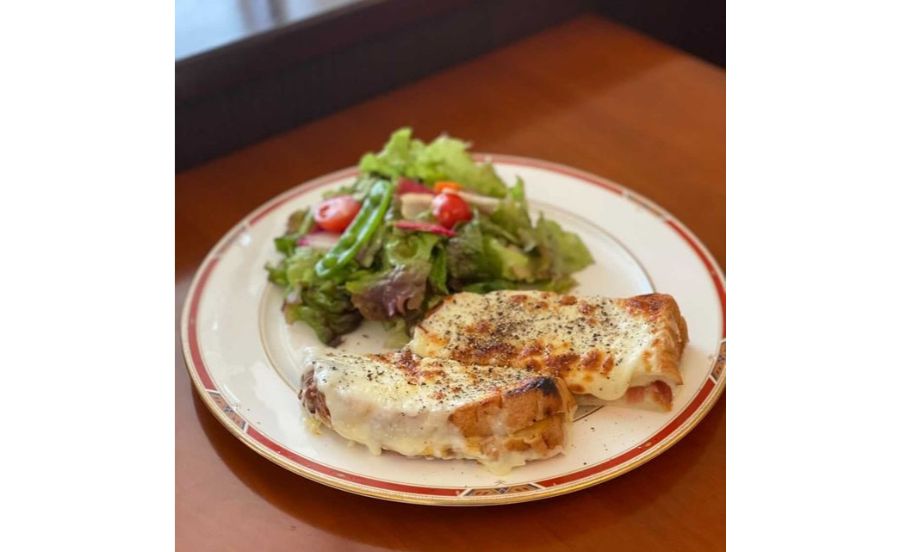 名次珈琲店のクロックムッシュ