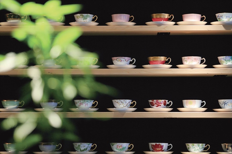 三ツ豆珈琲の珈琲カップ