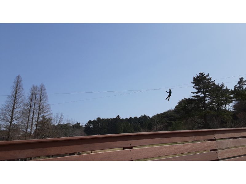 グリーニアのジップスライド