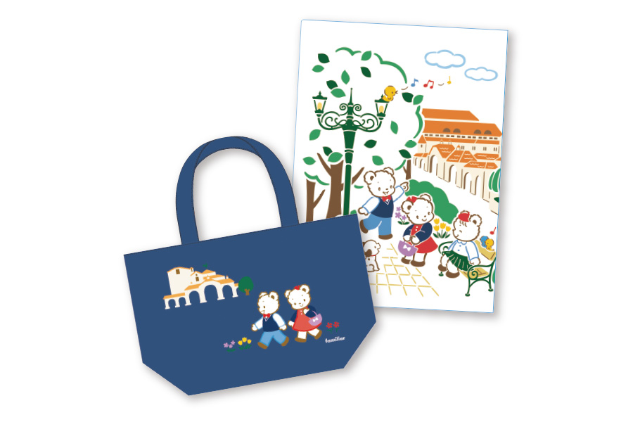 宝塚歌劇オフィシャルショップ「キャトルレーヴ」と「ファミリア」の初コラボグッズ4月27日(火)発売