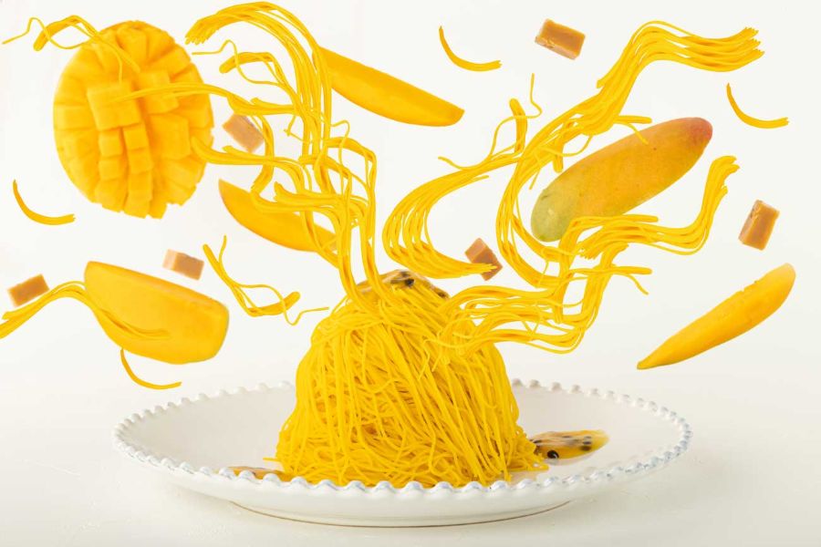 マンゴーのモンブラン