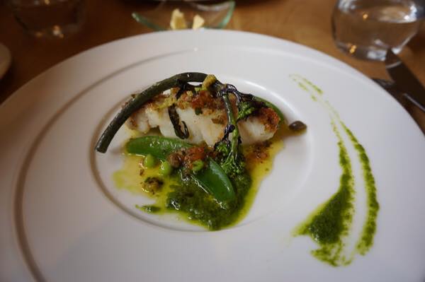 ロジエ魚のメインディッシュ