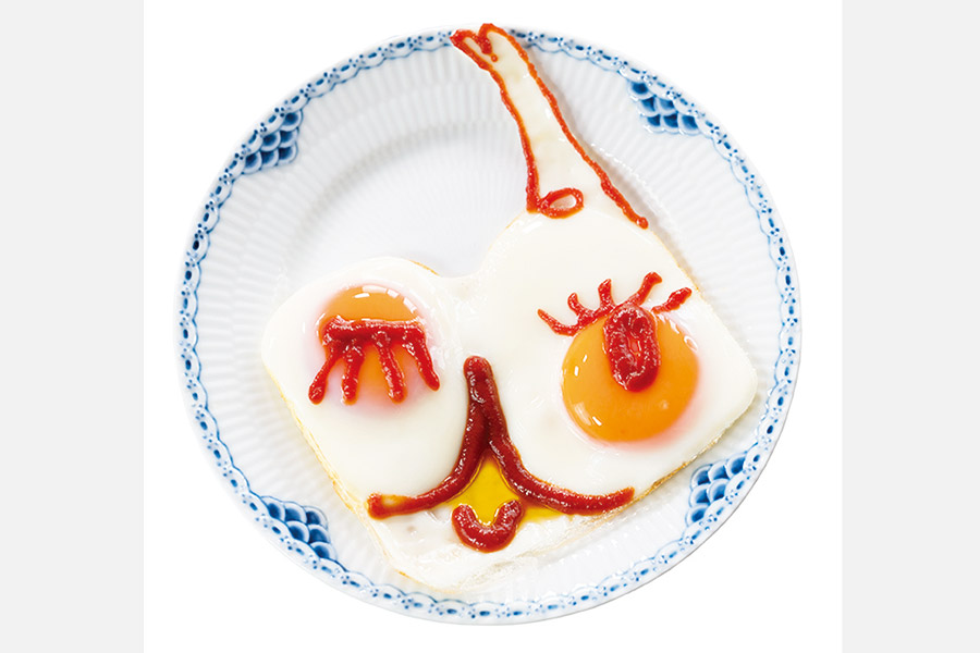 大地真央作のアートな目玉焼きがずらり！大阪梅田で企画展を開催、6月3日から