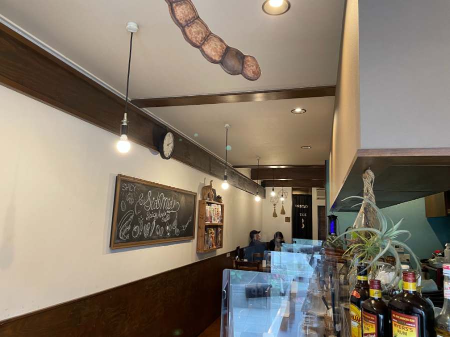 おしゃれな店内