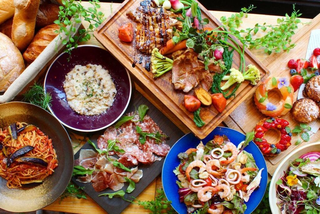 高槻コーラルキッチンのパーティーメニュー