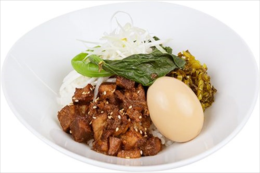 豚バラを甘辛く煮たごはん、ルーロー飯