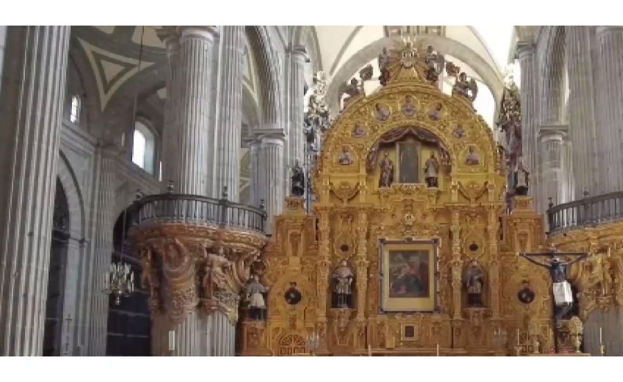 メキシコシティ・メトロポリタン大聖堂の内部