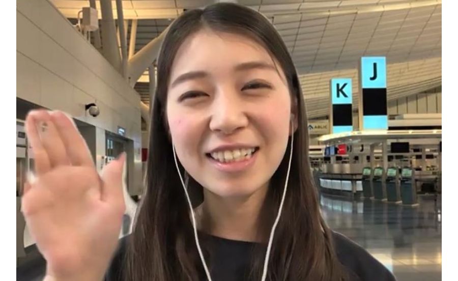 阪急交通社のガイド役、笑顔の素敵な田島さん