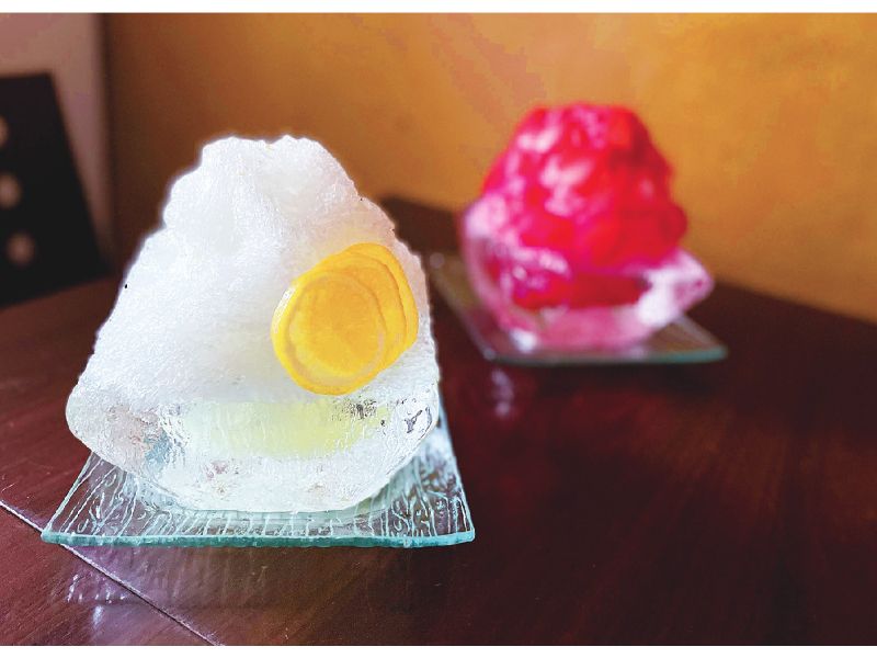 pageone_のかき氷2種