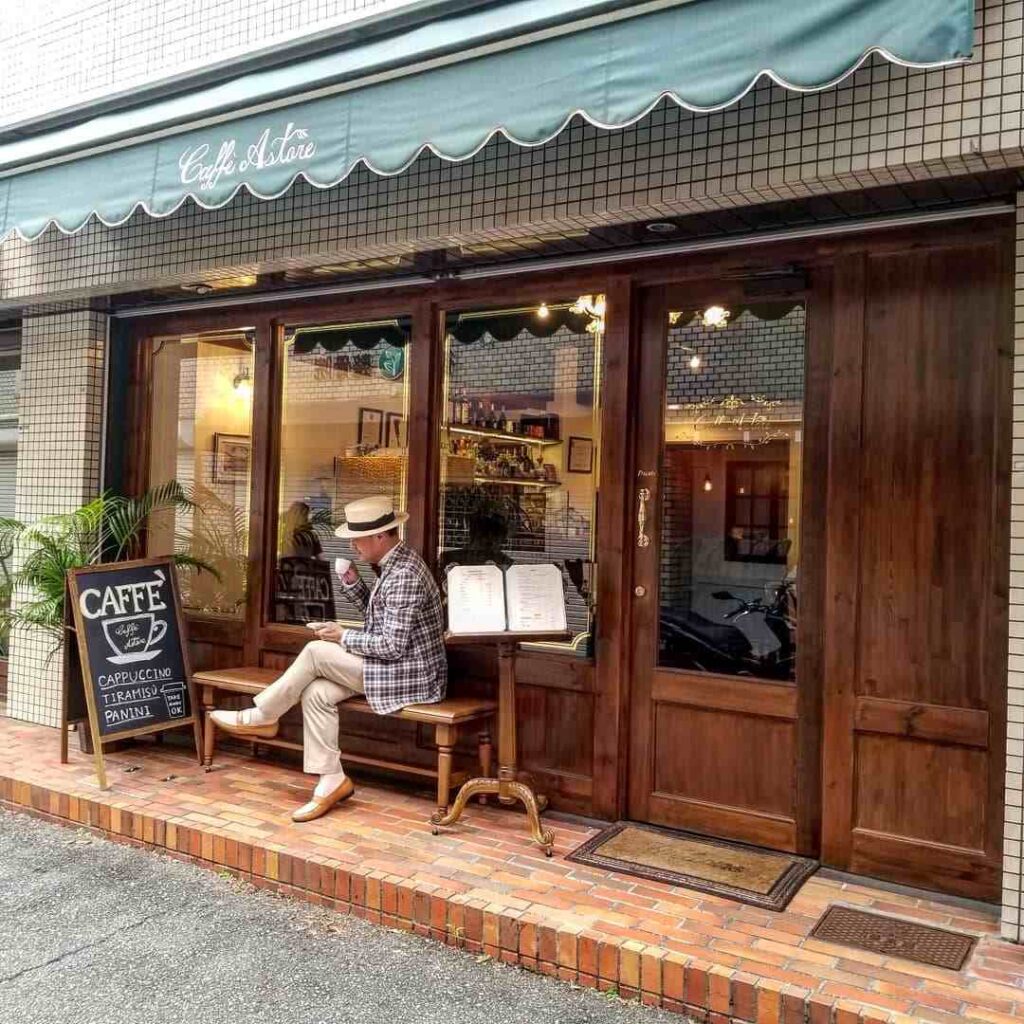 カフェアストーレの外観