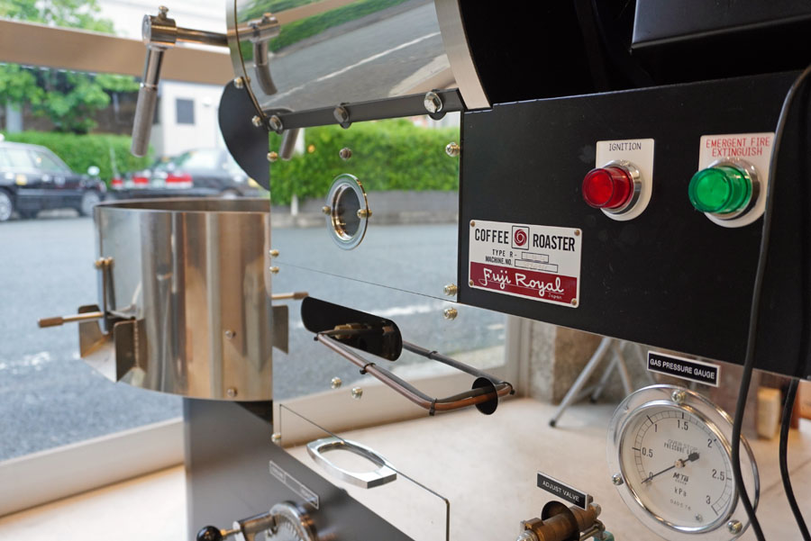 カモセ珈琲焙煎所の内観6