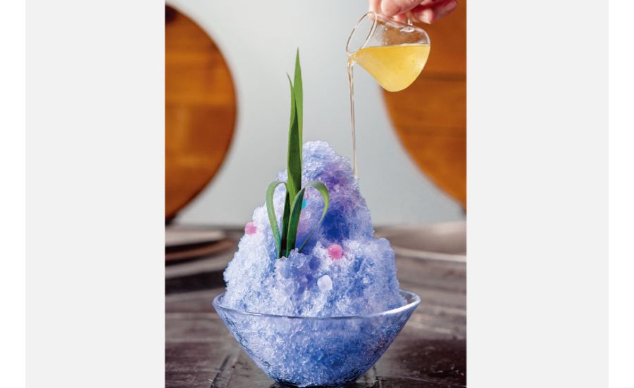 然花抄院京都室町本店「然ノ氷 光蜜氷」