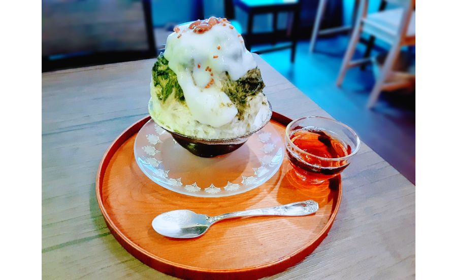 かき氷専門店「たから」の「米」