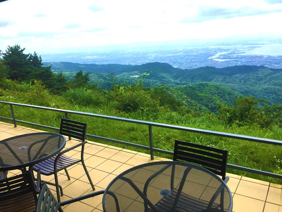 グラニットカフェからの絶景