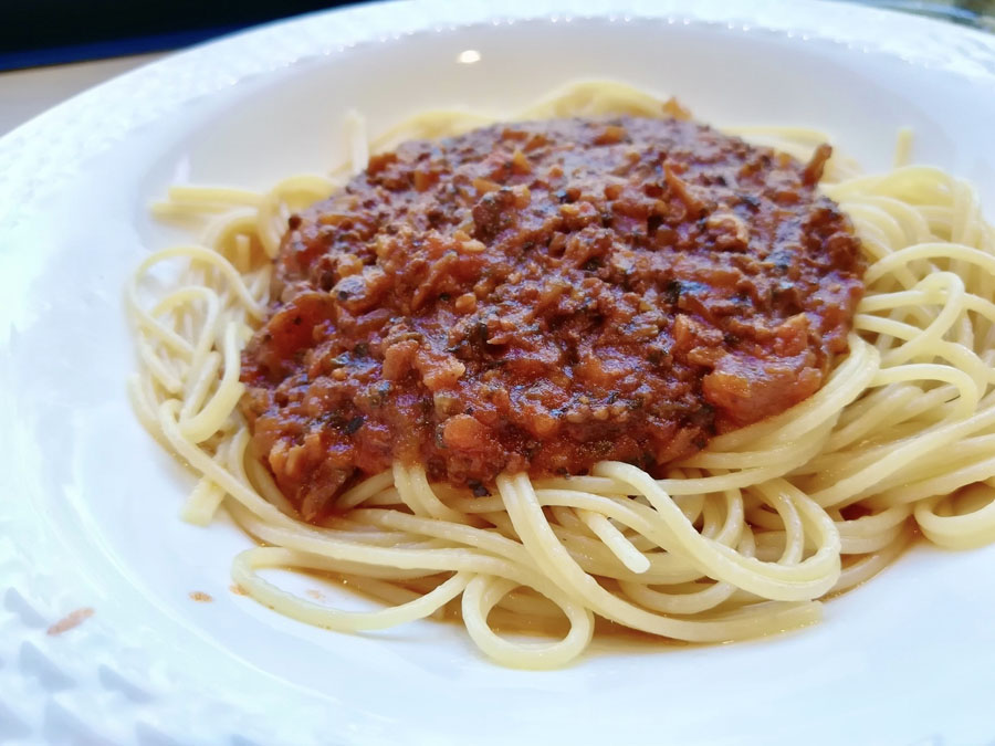 piskaのミートソースパスタ