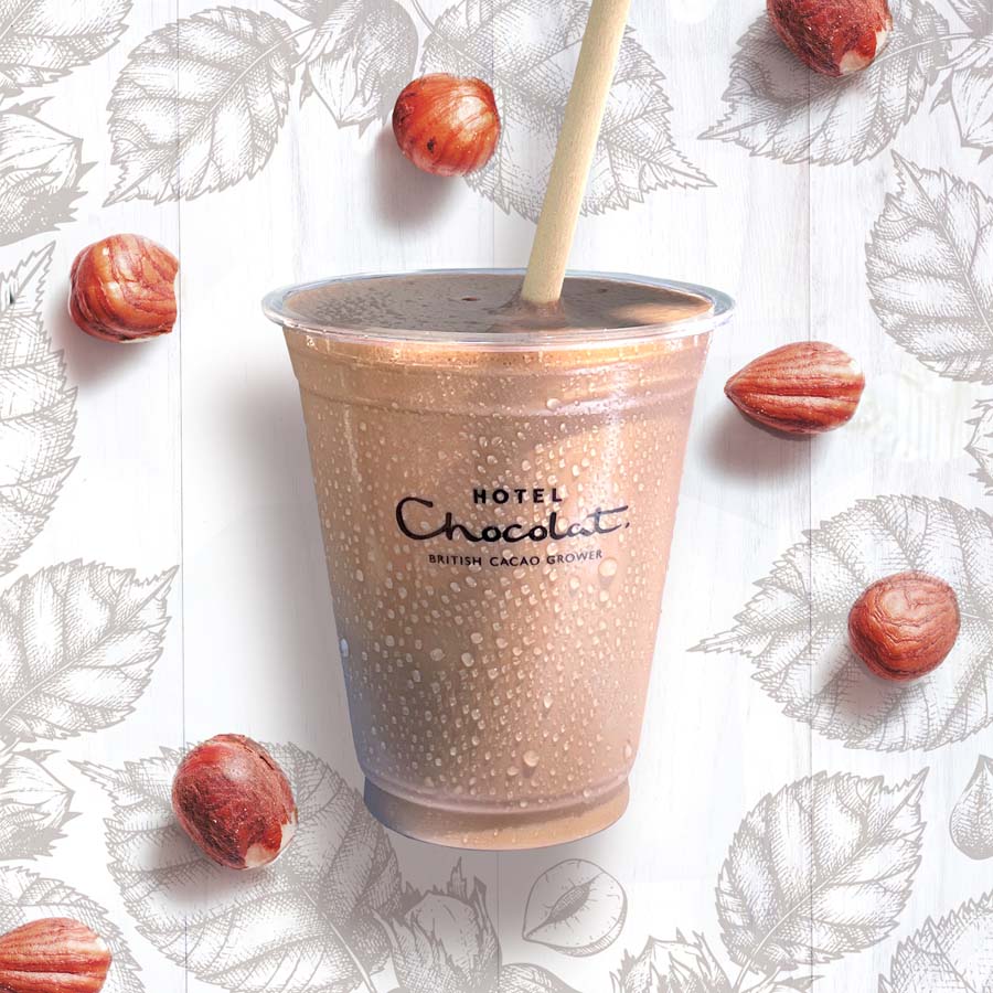カカオライフスタイルブランド「ホテルショコラ」、ビーガン対応アイスショコラドリンク『ビーガンナッツミルク45』を発売中