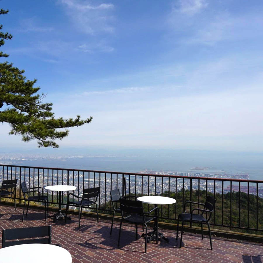 TENRANカフェから眺める絶景