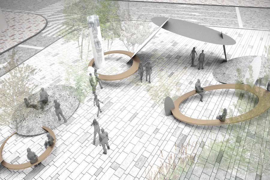 阪急神戸三宮駅前「さんきたアモーレ広場」10月上旬リニューアルオープン