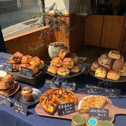 カフェドアシェットのパン