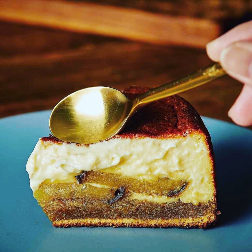らぽっぽのバスクチーズケーキ