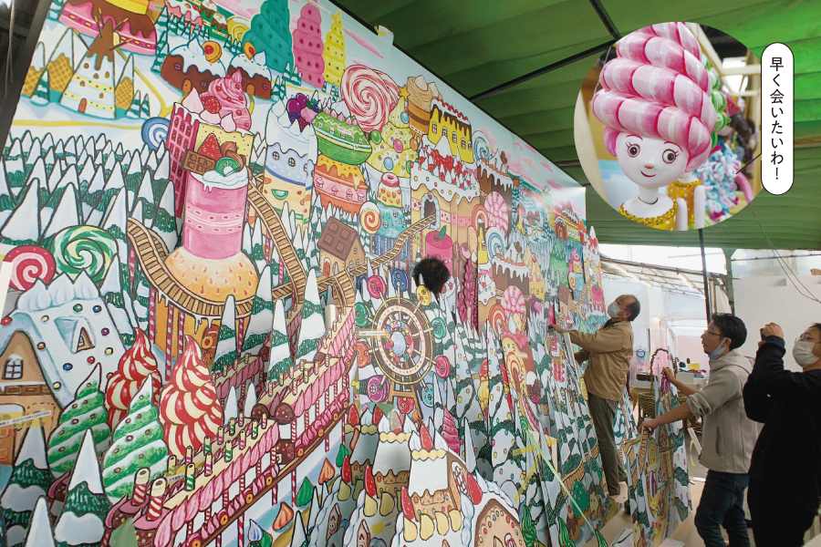 日本での制作の現場