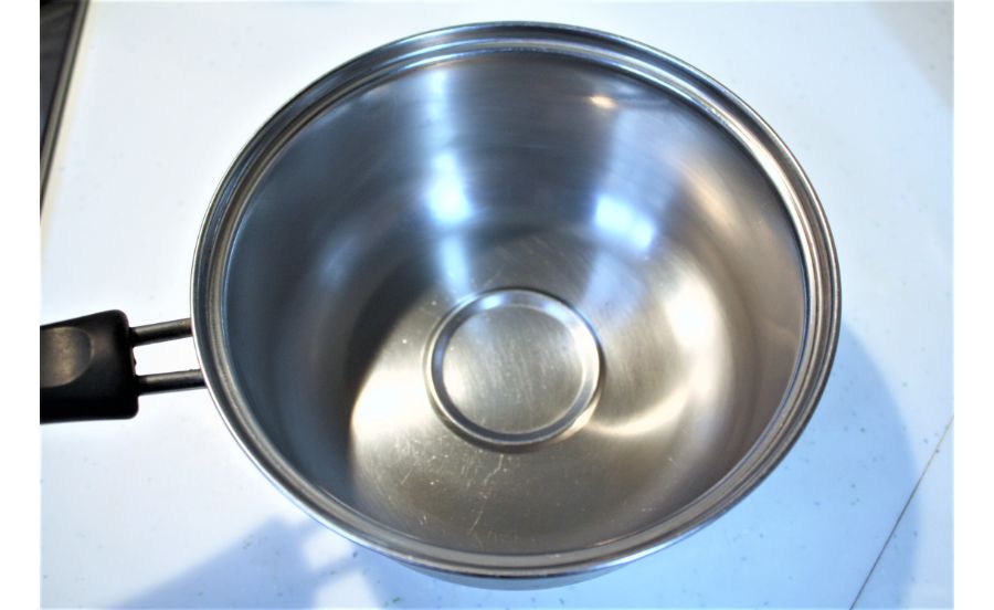 磨き終わった鍋