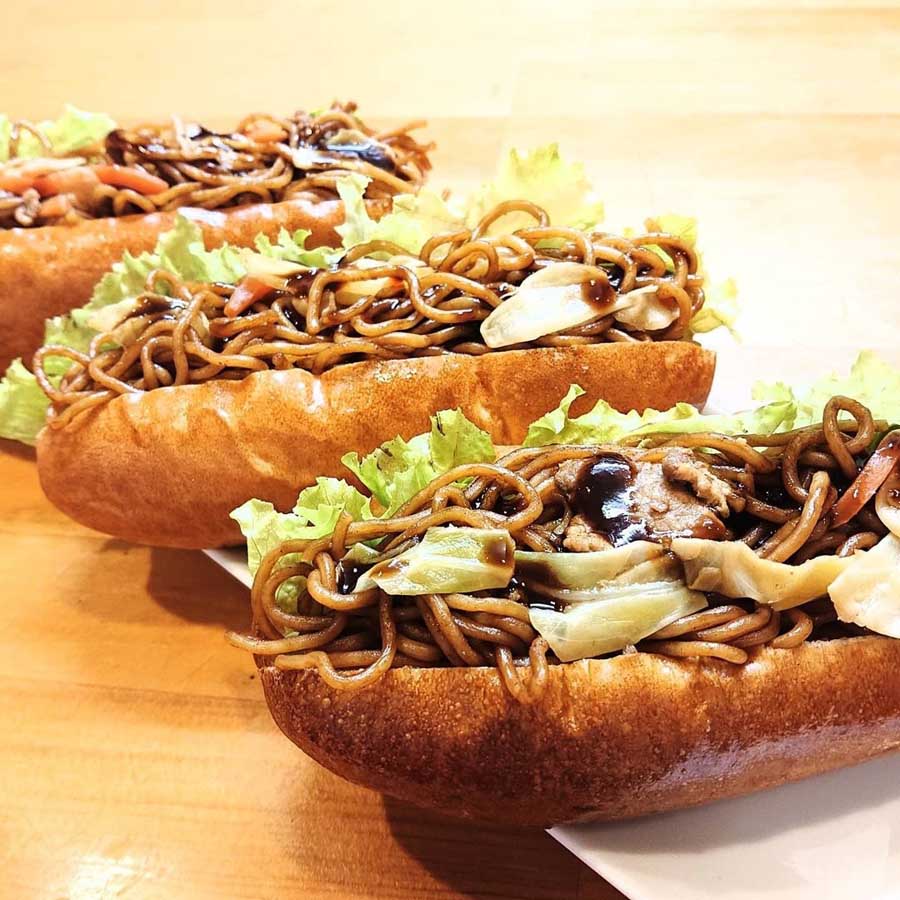 伊勢屋の焼きそばパン