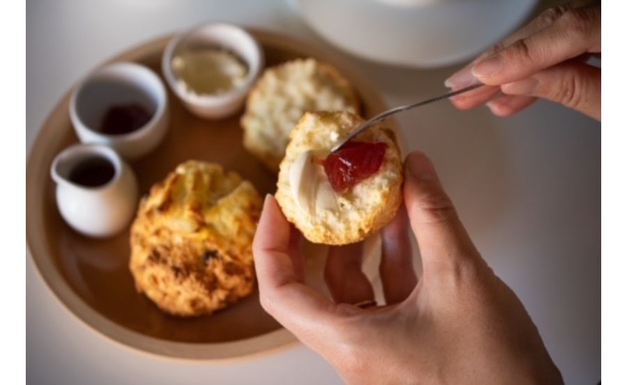 SPARK scone and bicycleのスコーン