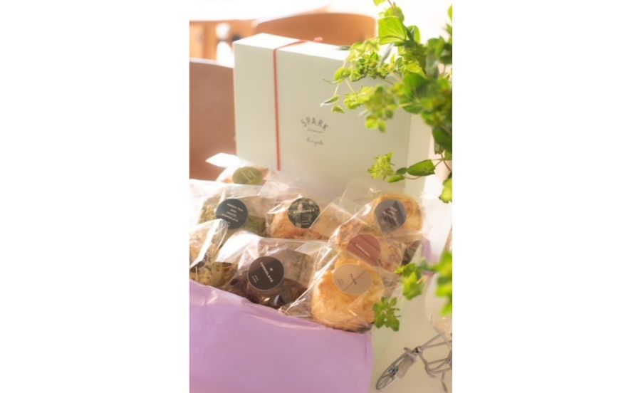 SPARK scone and bicycleのスコーン詰め合わせ