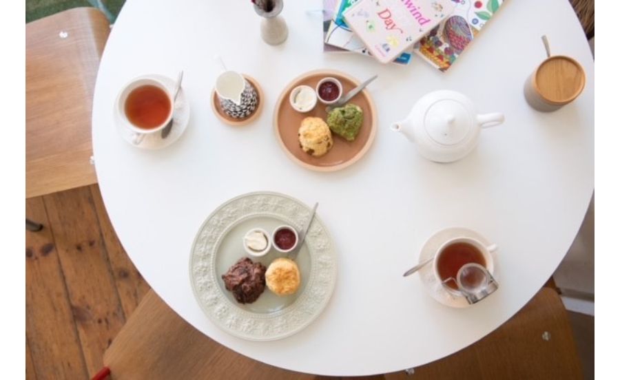 SPARK scone and bicycleのティータイム