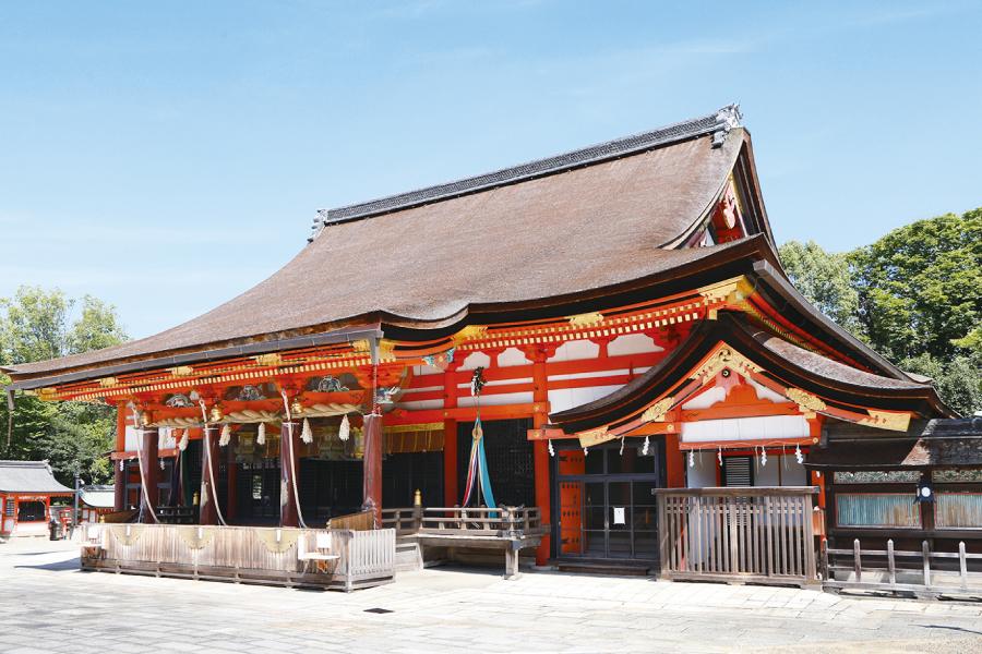 国宝に指定された八坂神社 本殿