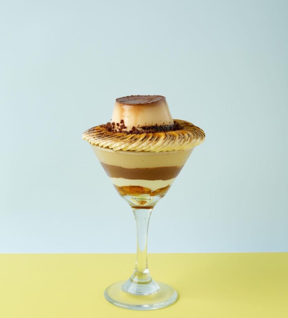 LARCO（ラルゴ）ルクアイーレ店のプリンパフェ