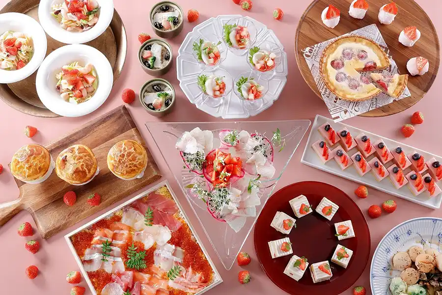 ウェスティン京都のいちごブッフェ