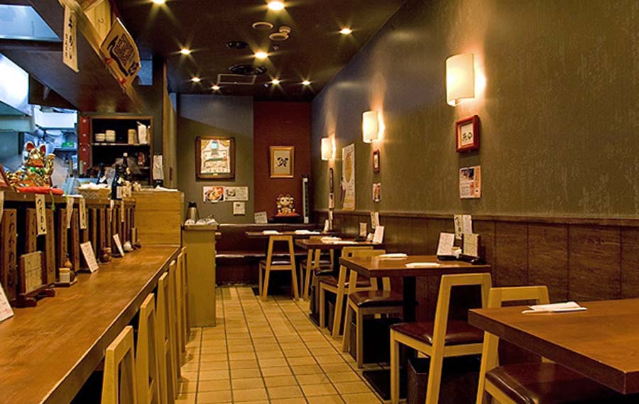 うどん棒の内観