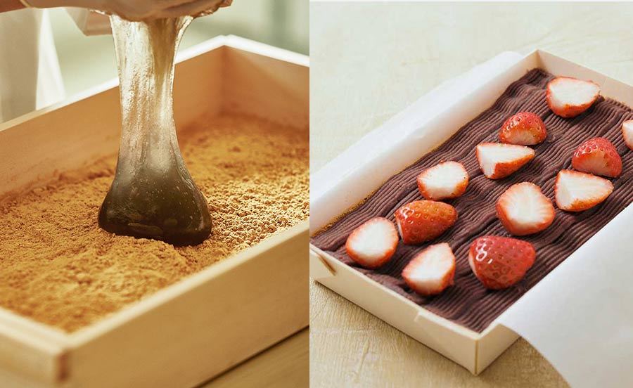 きな粉スイーツの京都・吉祥菓寮から、とろとろわらび餅の専門店が祇園にオープン