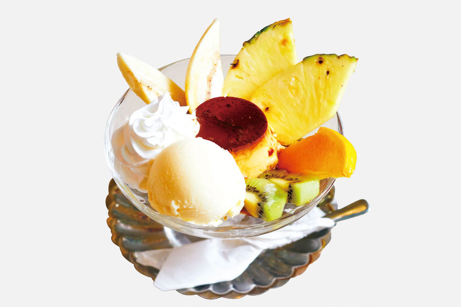 マヅラ「プリンアラモード」