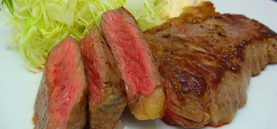 グリルロンのビフテキ