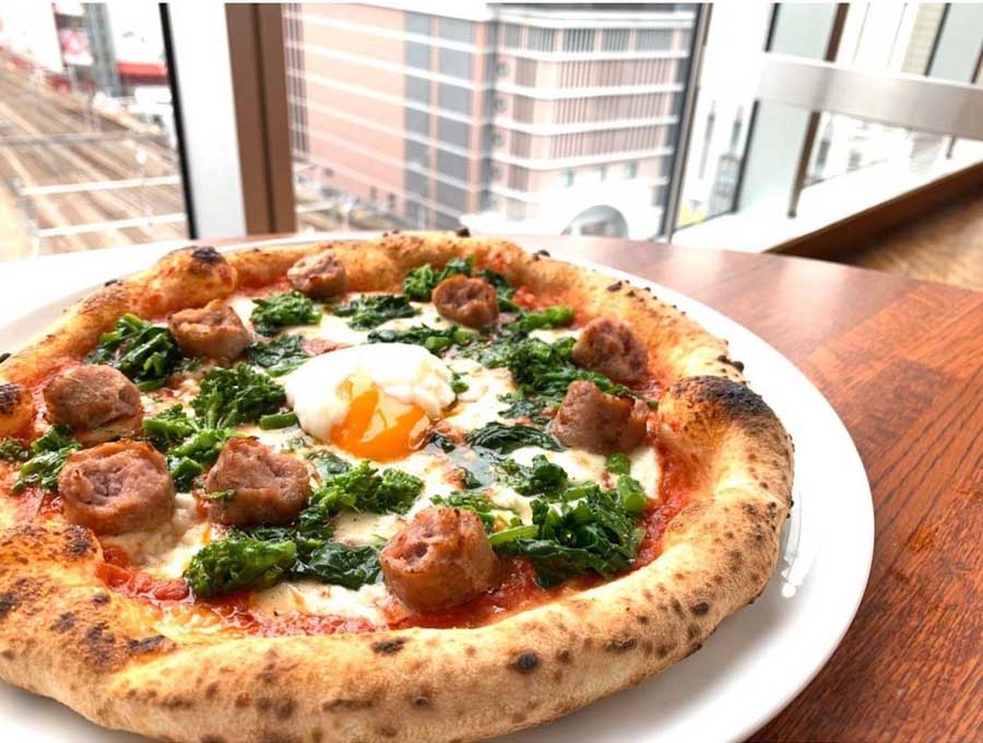 ポンテベッキオ大阪のピザ