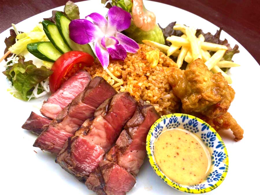 　バリラックスザガーデン梅田のステーキ