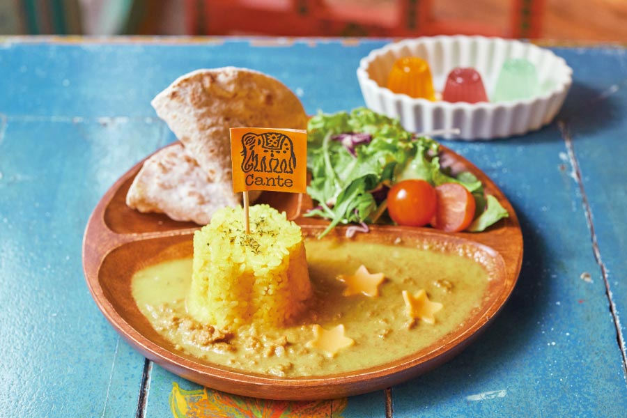 「お子様カレーセット」680円