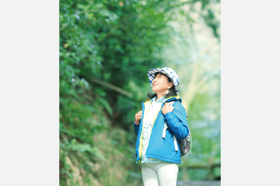 大谷八重子さん|ハイキングが生涯の趣味に