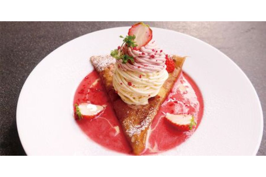 シャンデレールの季節ごとのクレープ