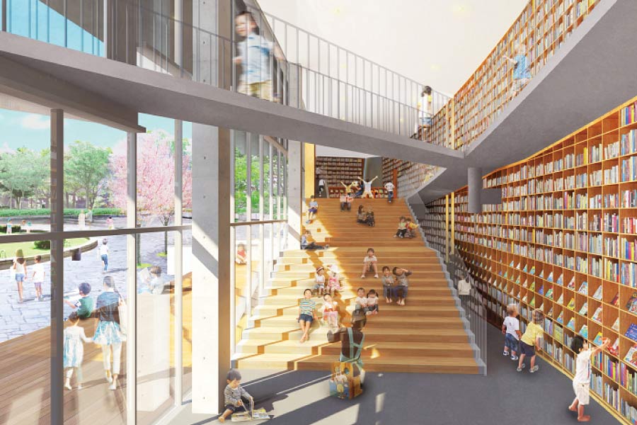 三宮に、こどものための図書館「こども本の森 」がオープン